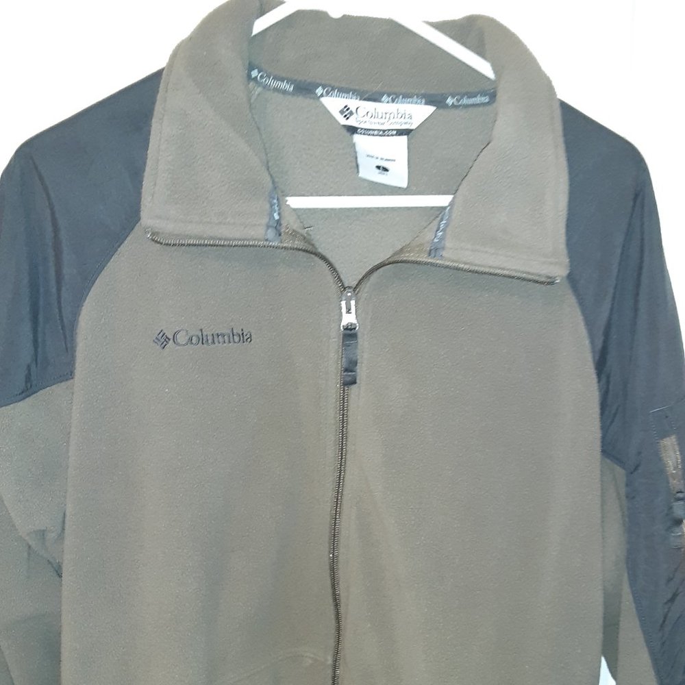 Men's Columbia Fleece Jacket Size L